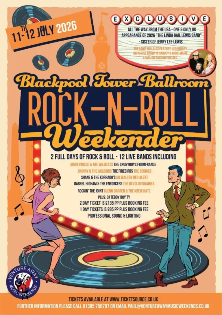 Blackpool Tower Ballroom Rock Roll Weekender